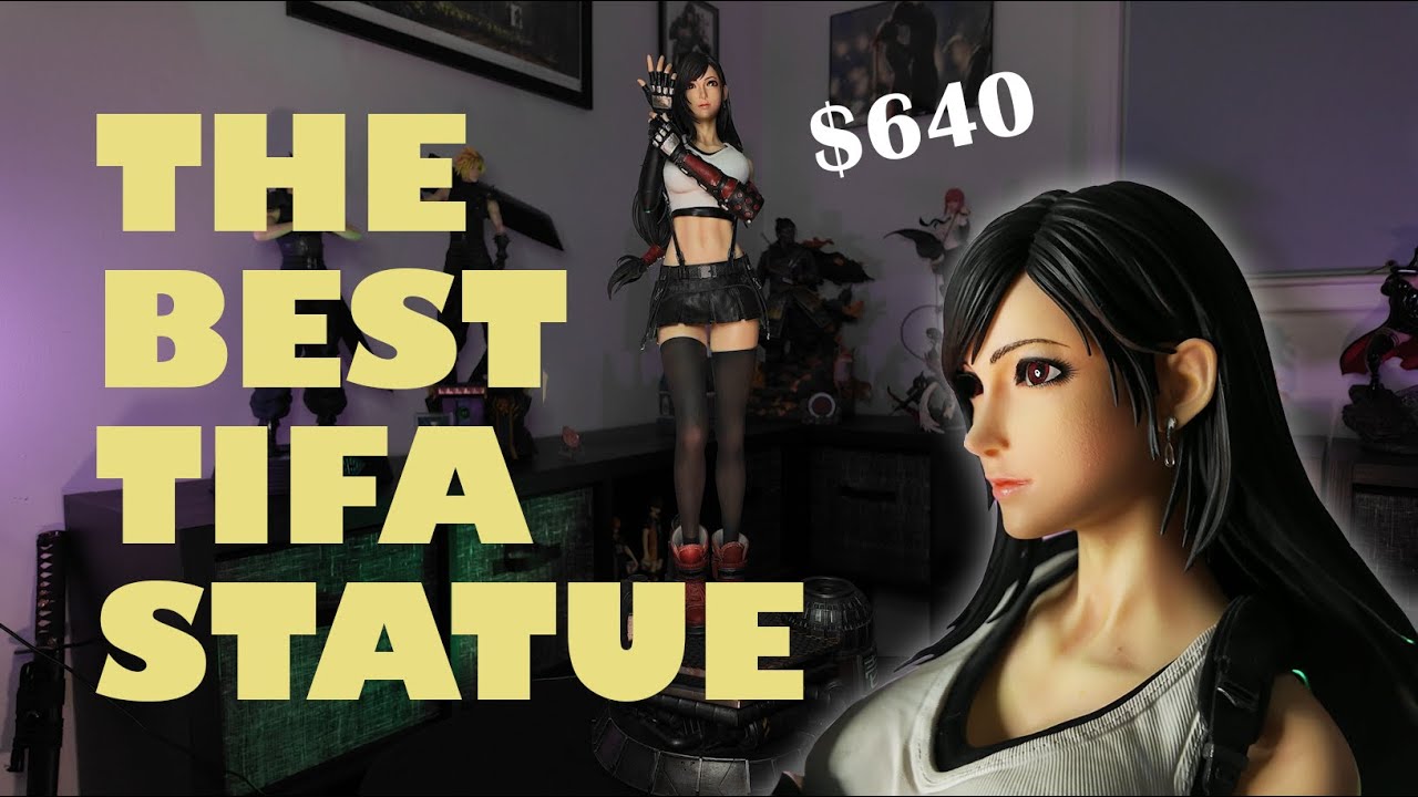 MH Studio Tifa 1/4 Statue Review - YouTube