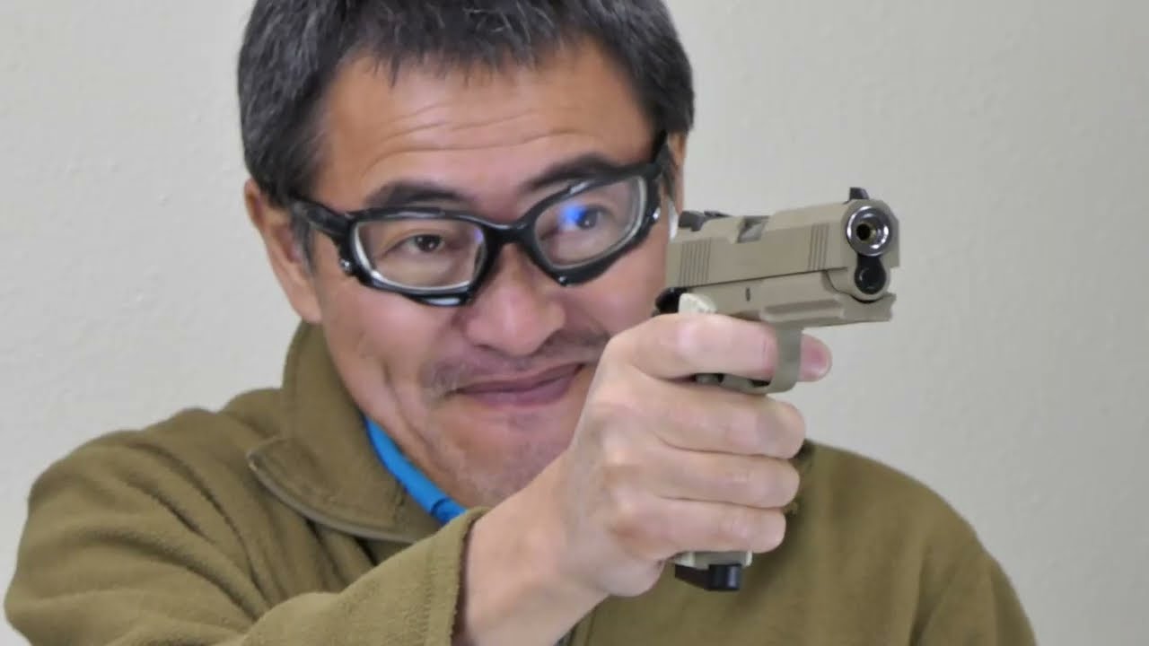 デザートウォーリア 東京マルイ ガスガンレビュー - YouTube