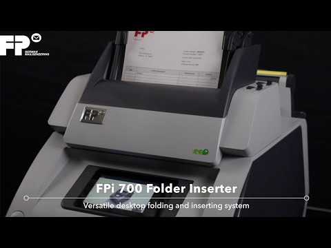FPI 700 Folder Inserter | Several Fold Types to Choose From - FPi700