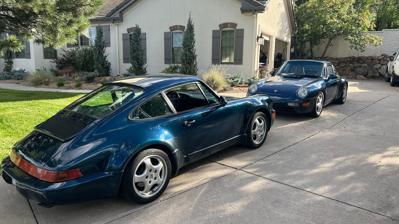 1994 Porsche 911 C4 widebody in Colorado Springs Amazon Green