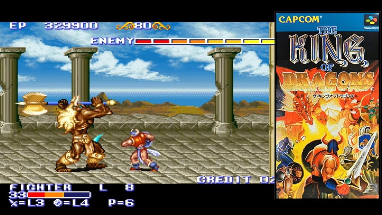 SFC】ザ・キングオブドラゴンズ 難易度EXPERTクリア - YouTube