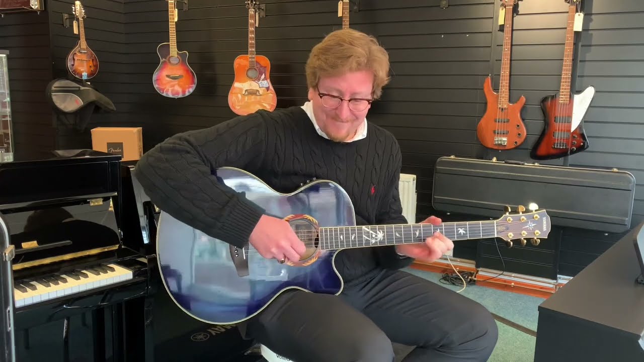 Used Yamaha CPX15 S Compass South Acoustic Guitar | Rimmers Music