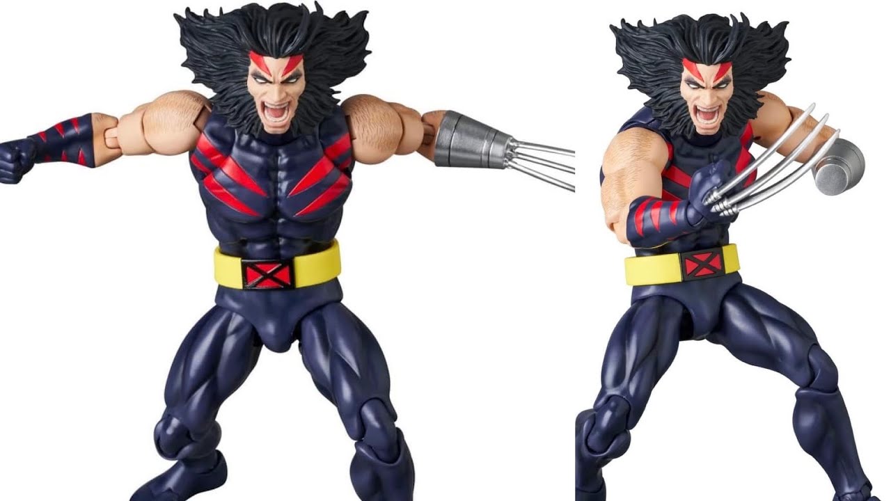 New Mafex Wolverine Age of Apocalypse action figure revealed - YouTube