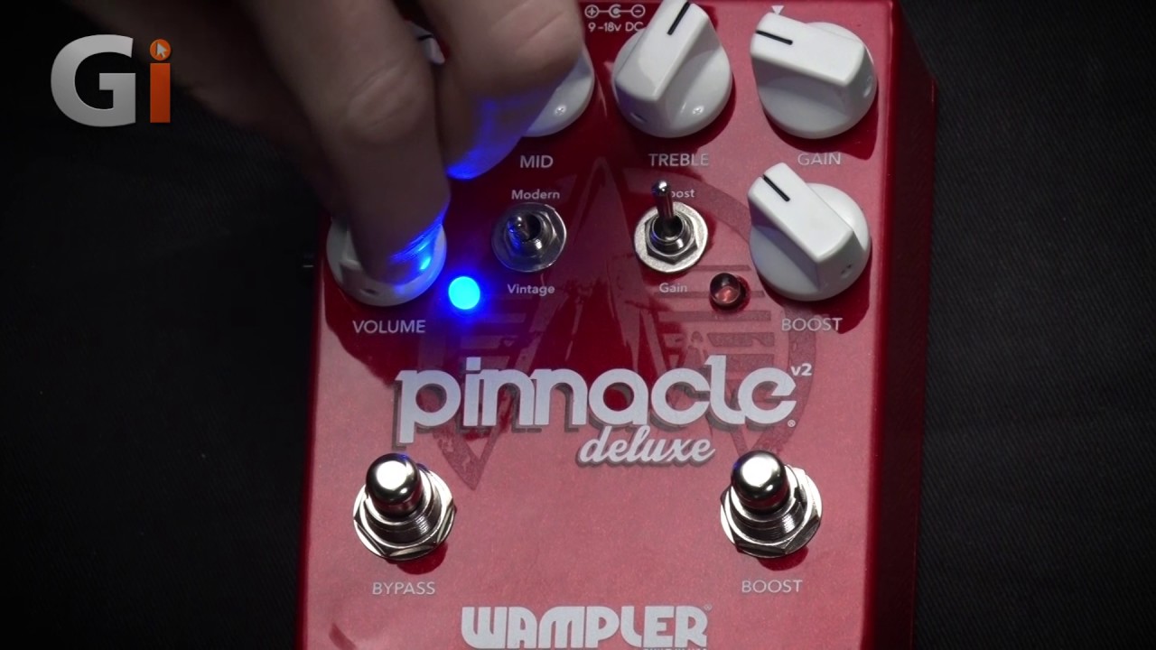 Wampler Pinnacle Deluxe Drive Pedal V2 - YouTube