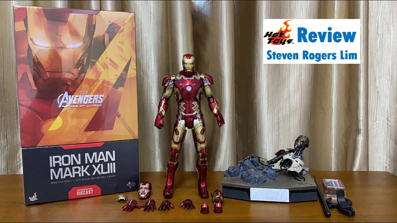Hot Toys Review Iron Man Mark 43 Diecast MMS278D09 Reissue - YouTube