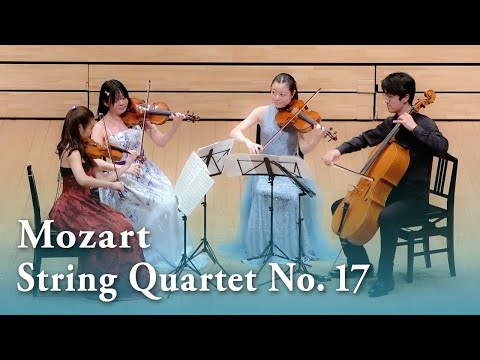 Mozart：String Quartet No.17 in B-Flat Major, K.458, ”Hunt