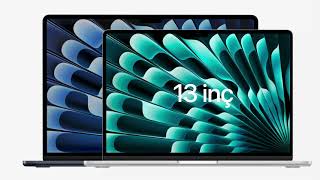 MacBook Air 13 inç M3 Çip 8CPU 10GPU 16GB Bellek 512GB SSD Gece