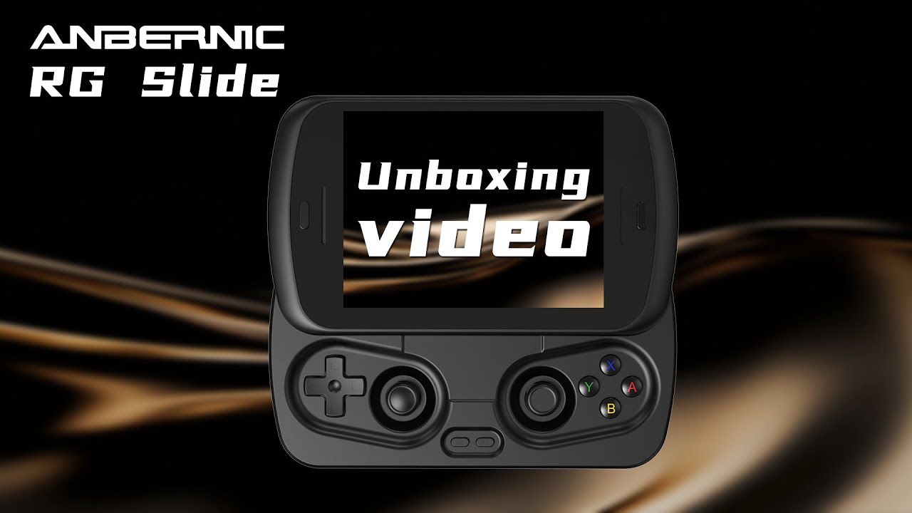 ANBERNIC RG Slide Official Unboxing - YouTube