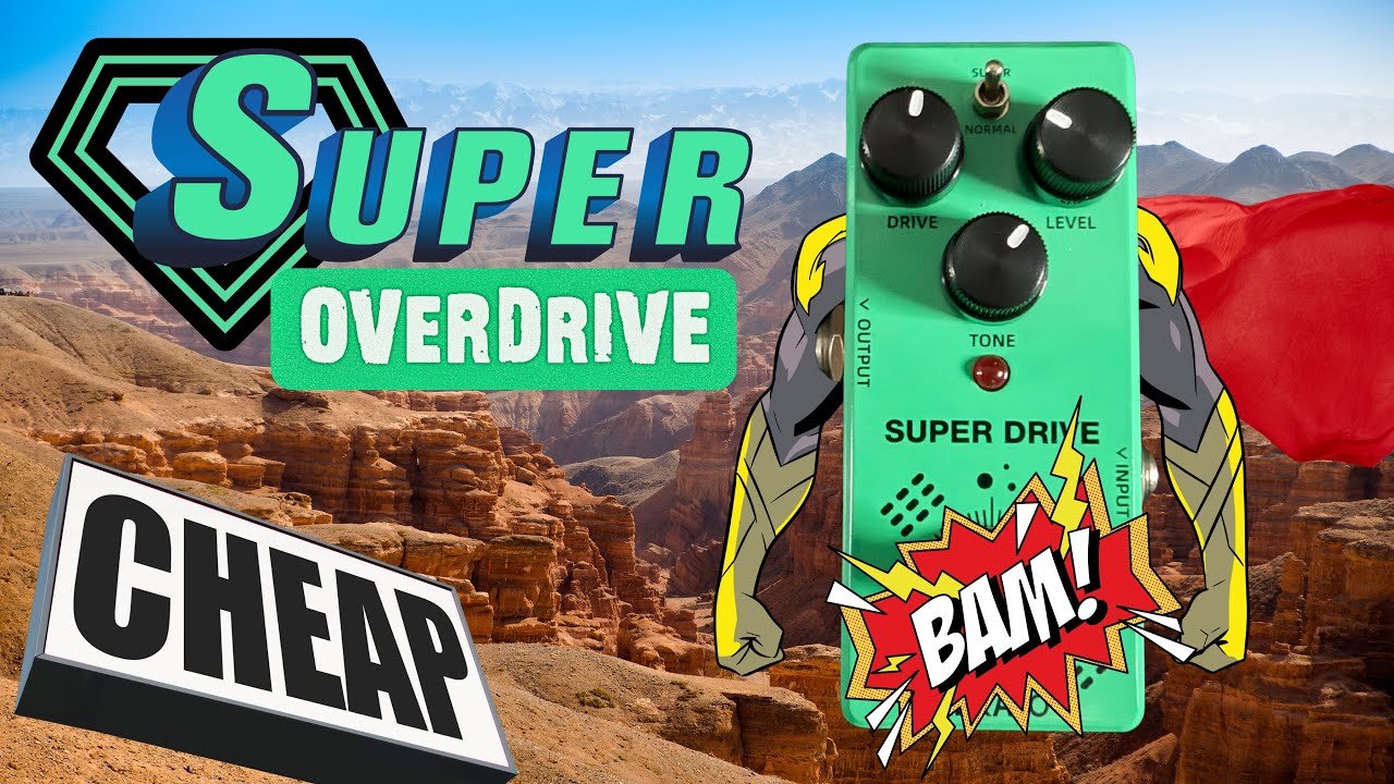 This Mini Overdrive Pedal is SUPER - YouTube
