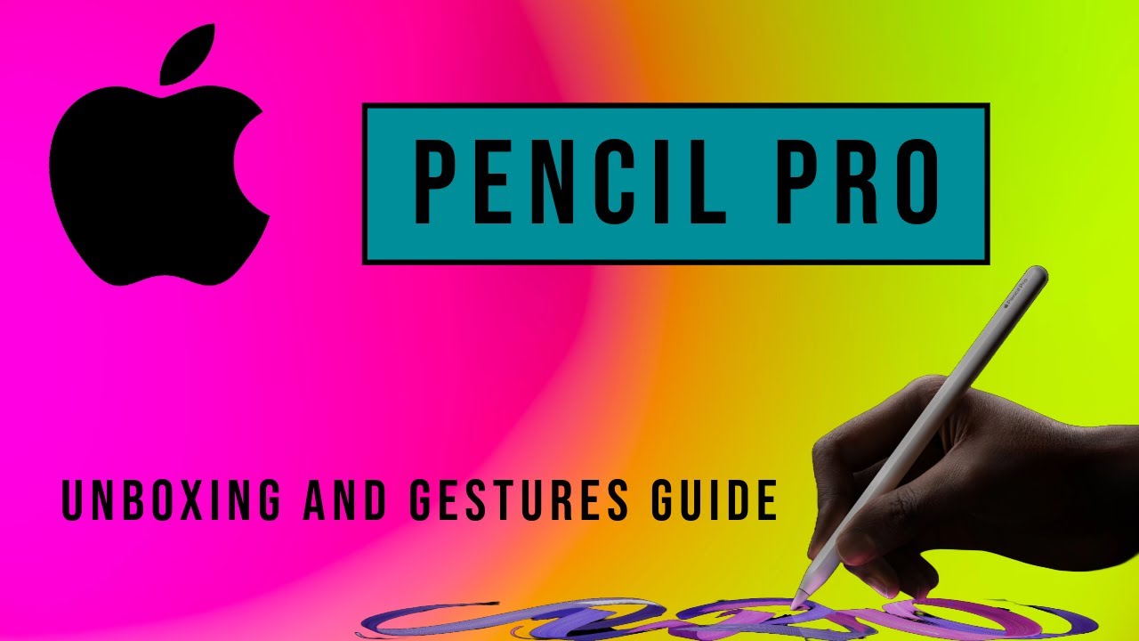 Apple Pencil Pro- 2025 Unboxing And New Gestures! - YouTube