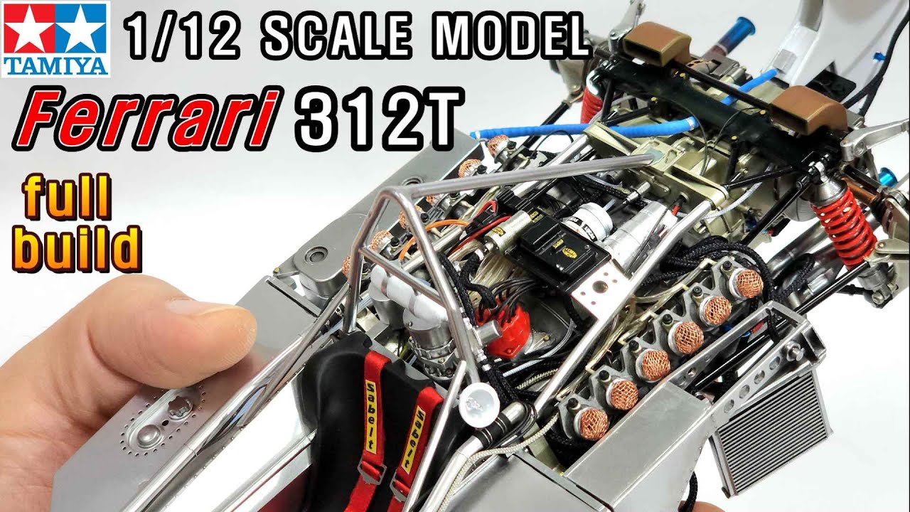 TAMIYA] 1/12 Scale Model F1 Ferrari 312T - YouTube