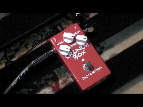 MI Audio Crunch Box Distortion Pedal Demo - YouTube