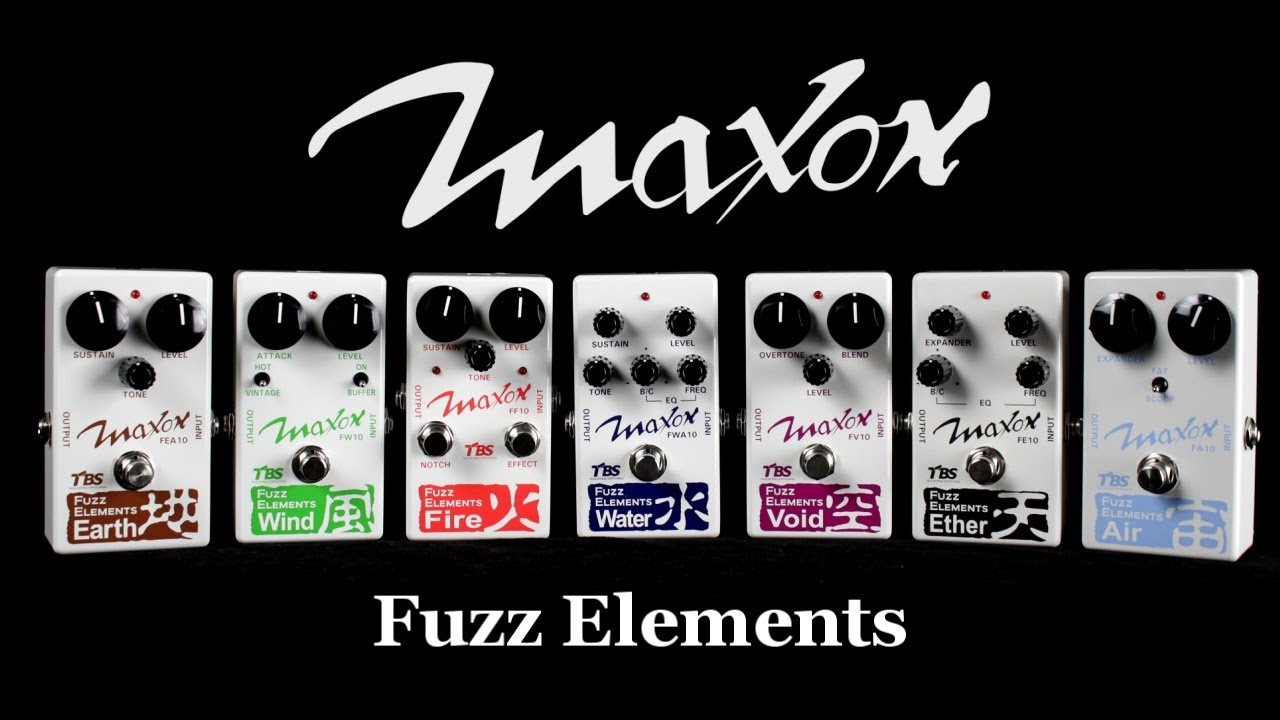 Maxon Fuzz Elements - YouTube