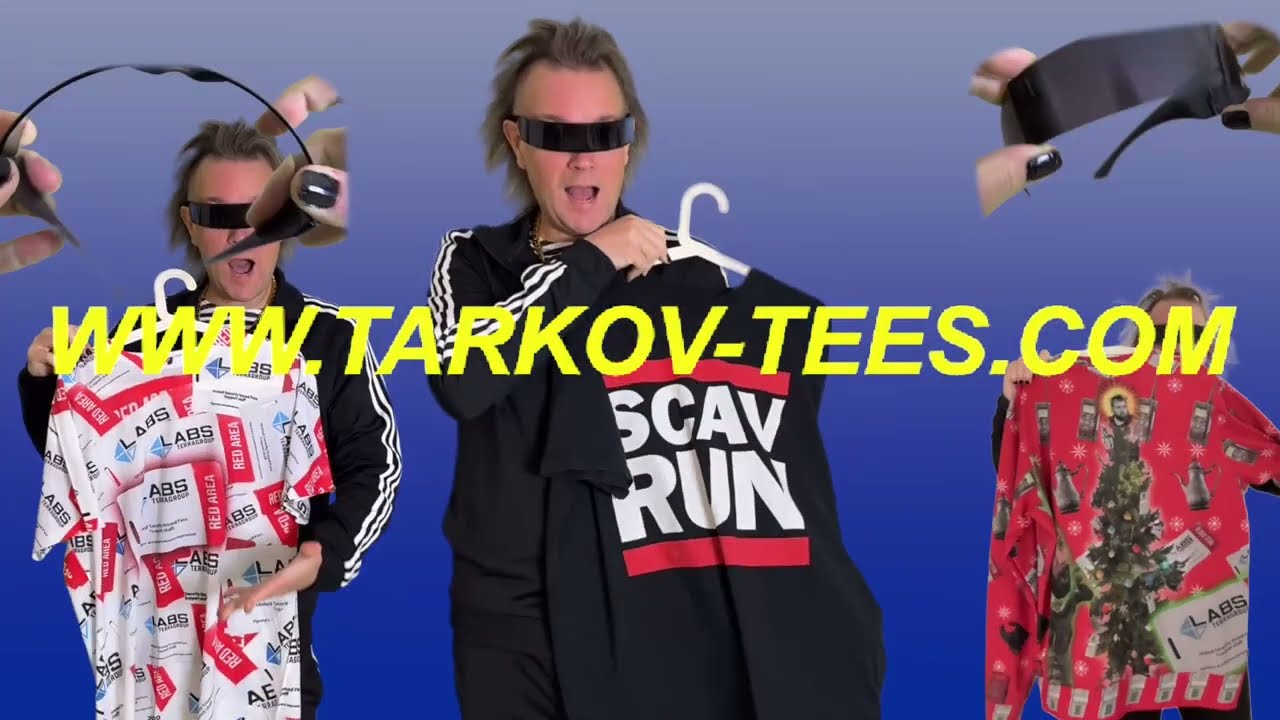 Tarkov Inspired Merch | SCAV RUN T Shirts, Red Keycard shirts, FIR