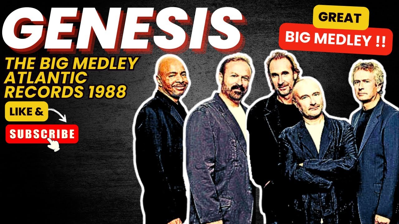 Genesis live : a big medley (19mn !) for the Atlantic Records