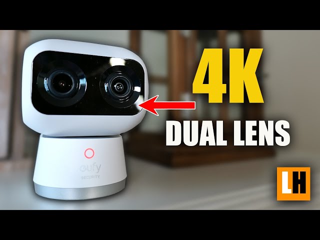 Eufy Indoor Cam S350 - 4K Dual Lens AI Tracking WIFI Indoor