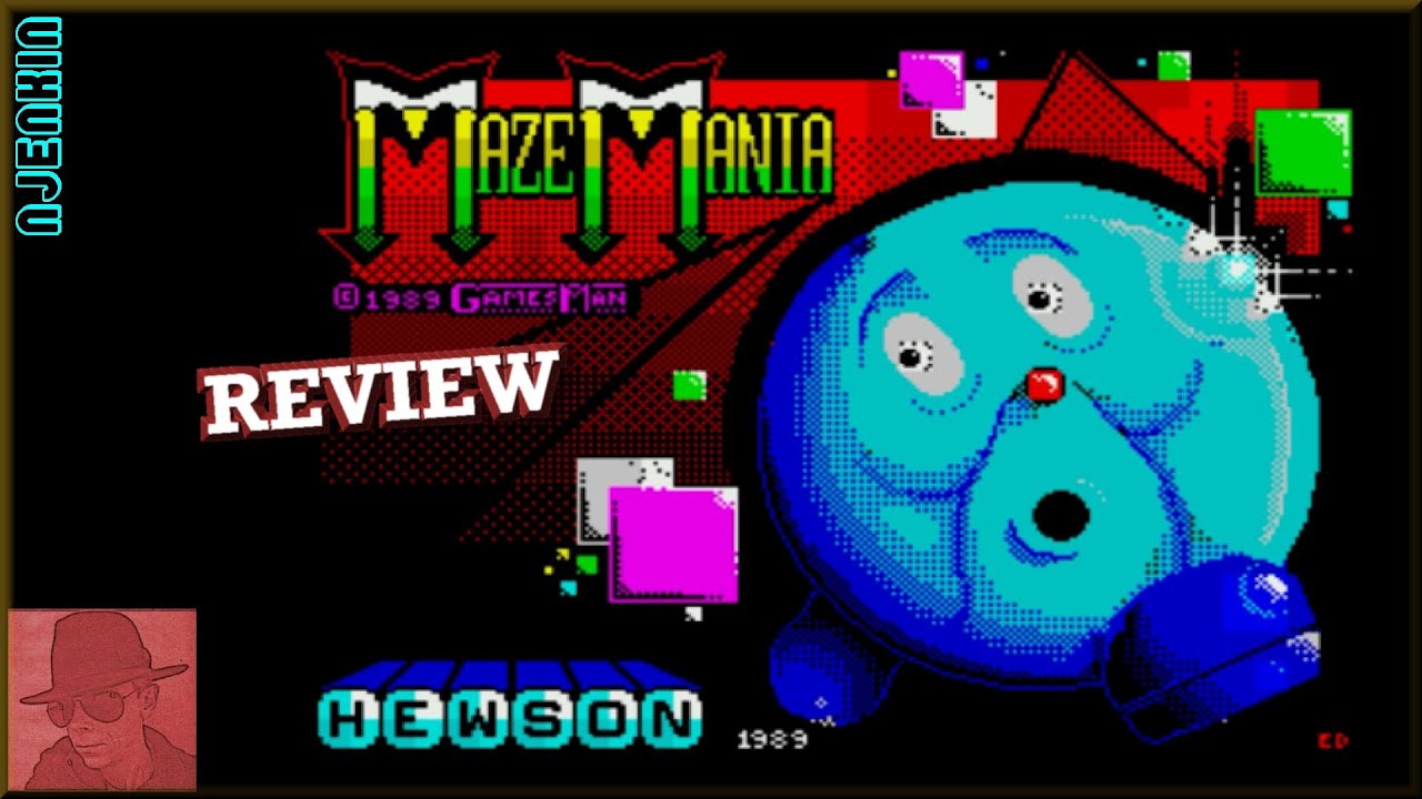 Maze Mania - on the ZX Spectrum 48K !! with Commentary - YouTube