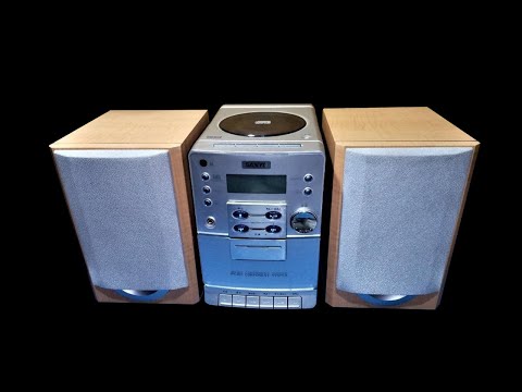 Sanyo DC-DA82 Micro Component System || Serial No. P6832186A - YouTube