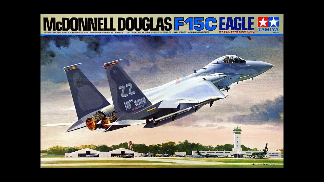 Building the Tamiya 1/32 F-15C Eagle. Part 1. - YouTube
