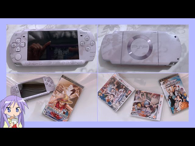 Unboxing Lilac Purple PSP in 2021 • One Piece Kuroko no Basket PSP