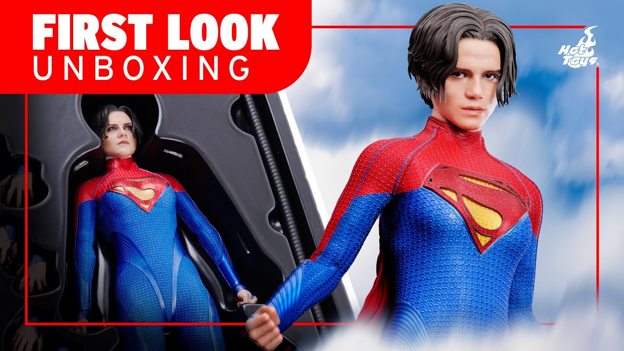 Hot Toys Supergirl The Flash Figure Unboxing | First Look - YouTube