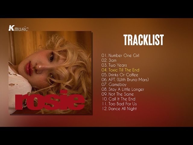 Full Album] R O S E (로제) - r o s i e - YouTube