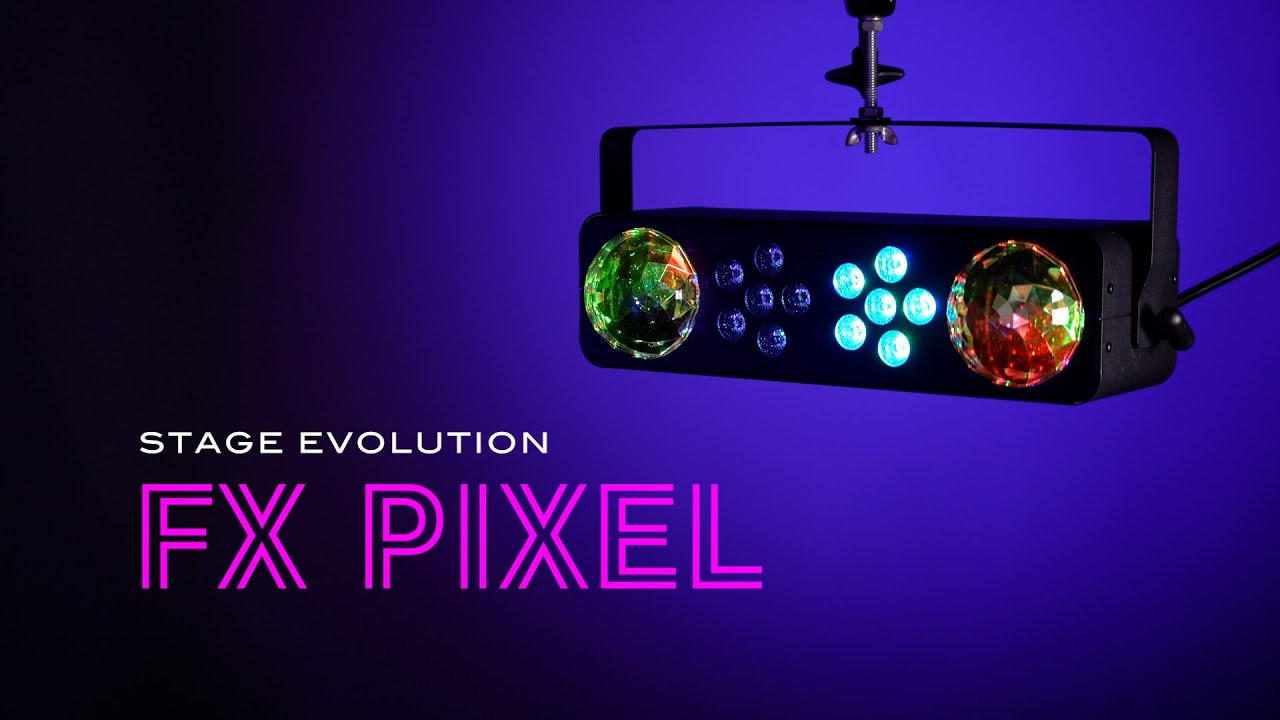 FX PIXEL 照明エフェクト / STAGE EVOLUTION - YouTube