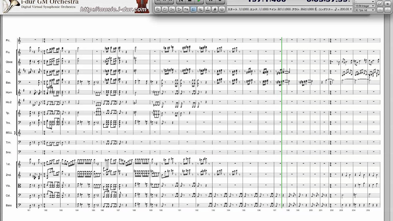 Johann Strauss II : Die Fledermaus Overture with Score - YouTube