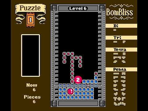 ファミコン テトリス2+ボンブリス（ボンブリス：Puzzle） - YouTube