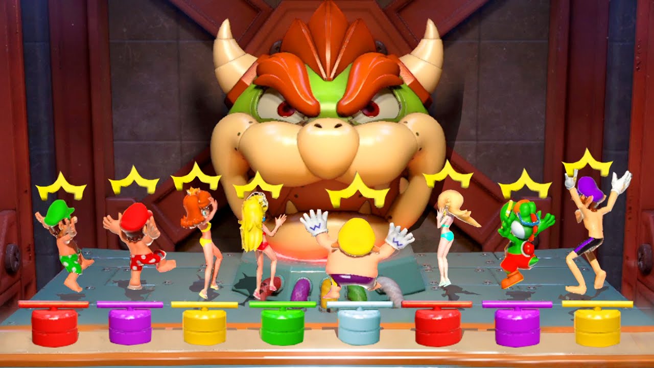 マリオパーティスーパースターズ】すべての100てベストミニゲーム