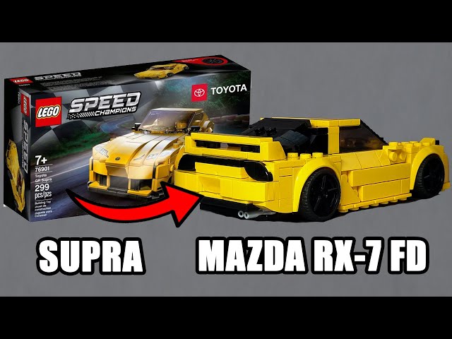 76901 Mazda RX-7 FD - Lego Speed Champions Alternative MOC