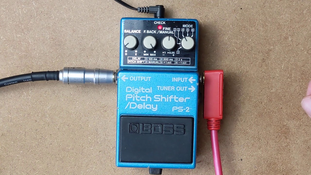 BOSS PS-2 (1989) - YouTube