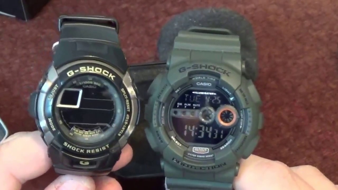 Casio G-SHOCK GD-100MS-3ER Review and Unboxing - YouTube