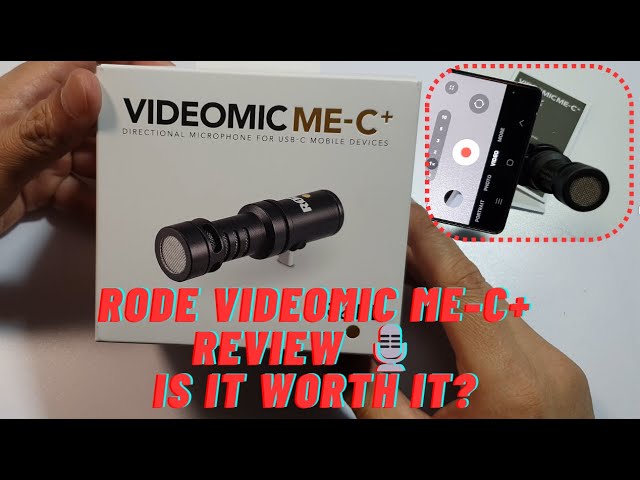 🎤 Rode VideoMIC Me-C+ Unboxing & Real-World Review! 🎬 - YouTube