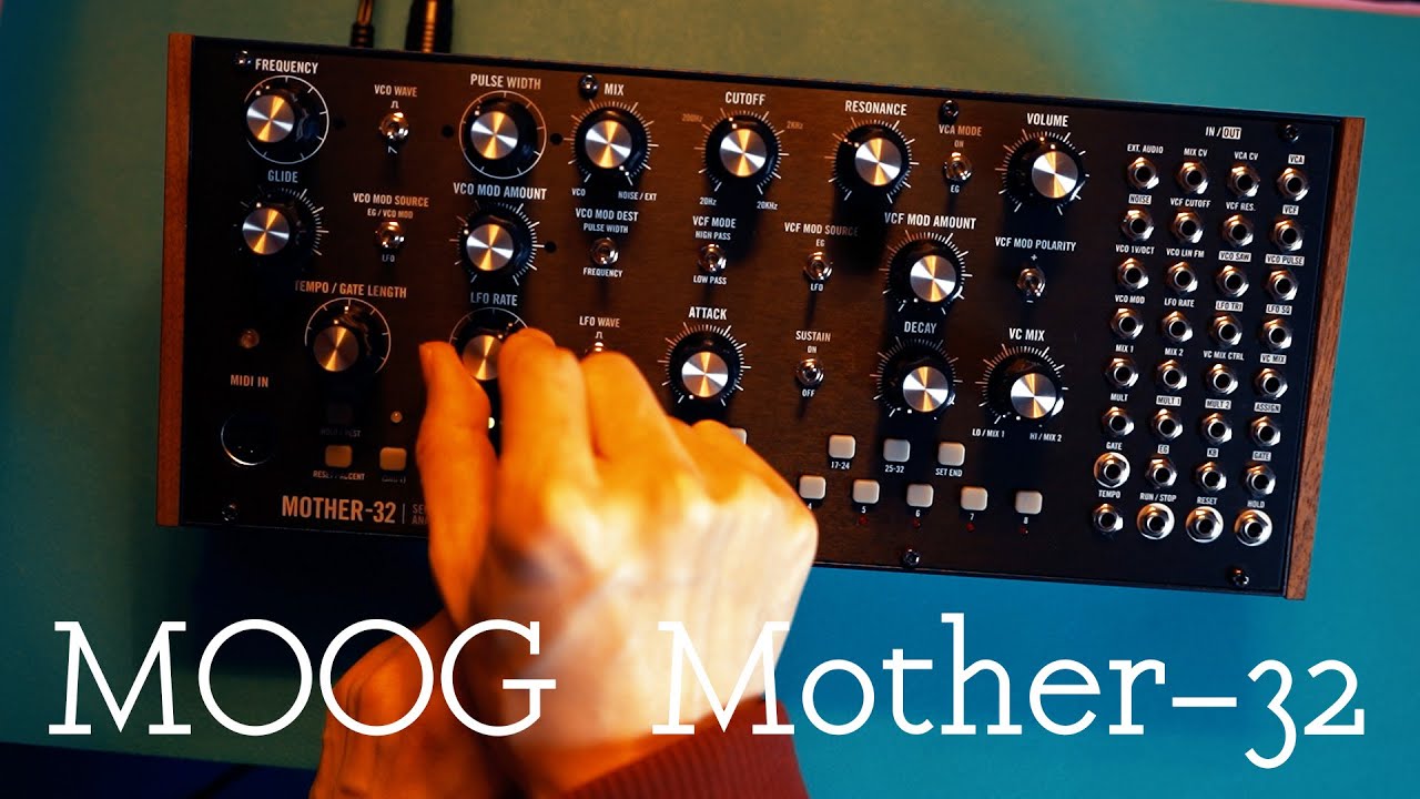 A beginner's guide to the MOOG Mother-32 semi-modular synthesizer