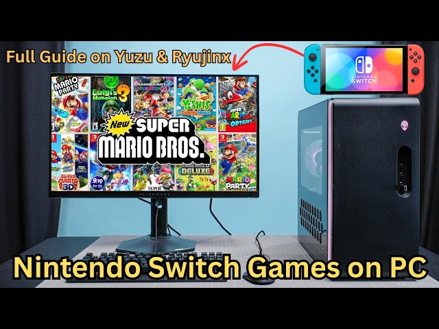 How to Play Nintendo Switch Games on PC (Windows 7,8,10,11) | Yuzu