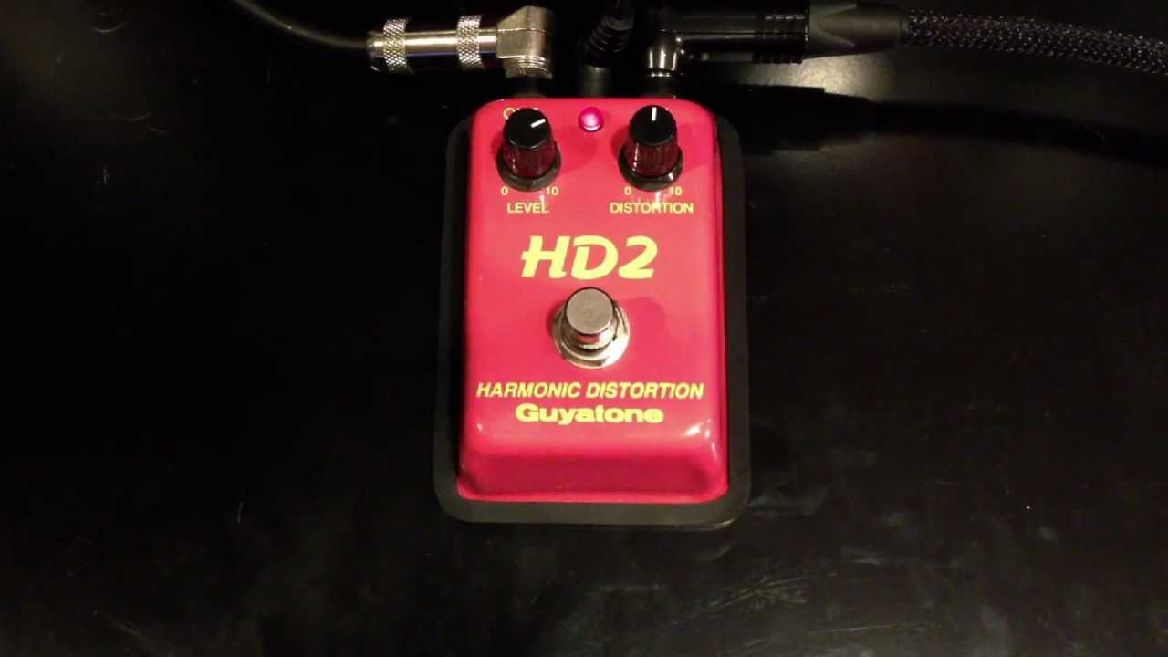 Guyatone HD2 Harmonic Distortion - YouTube