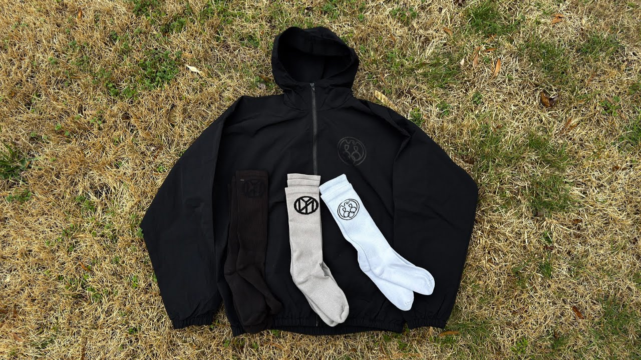 Yeezy WB-01 04 Size 2 Charcoal (Windbreaker) and SK-02, 03, 04