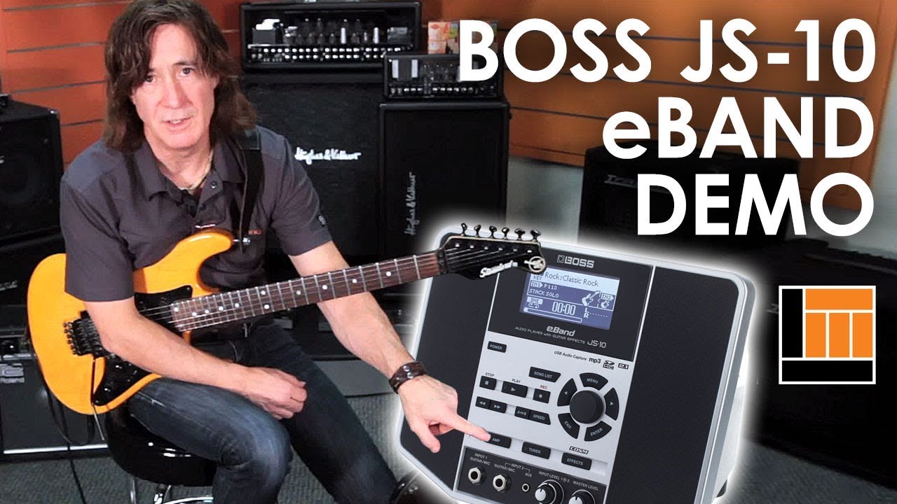 BOSS JS-10 eBand [Product Demo] - YouTube