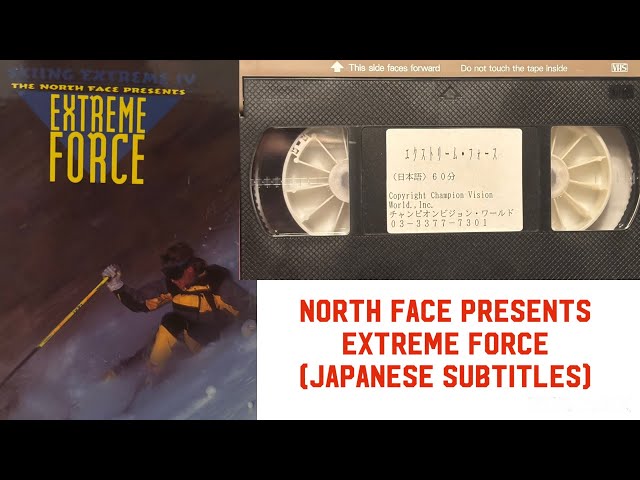 SKIING EXTREME IV -THE NORTH FACE PRESENTS EXTREME FORCE- (VHS