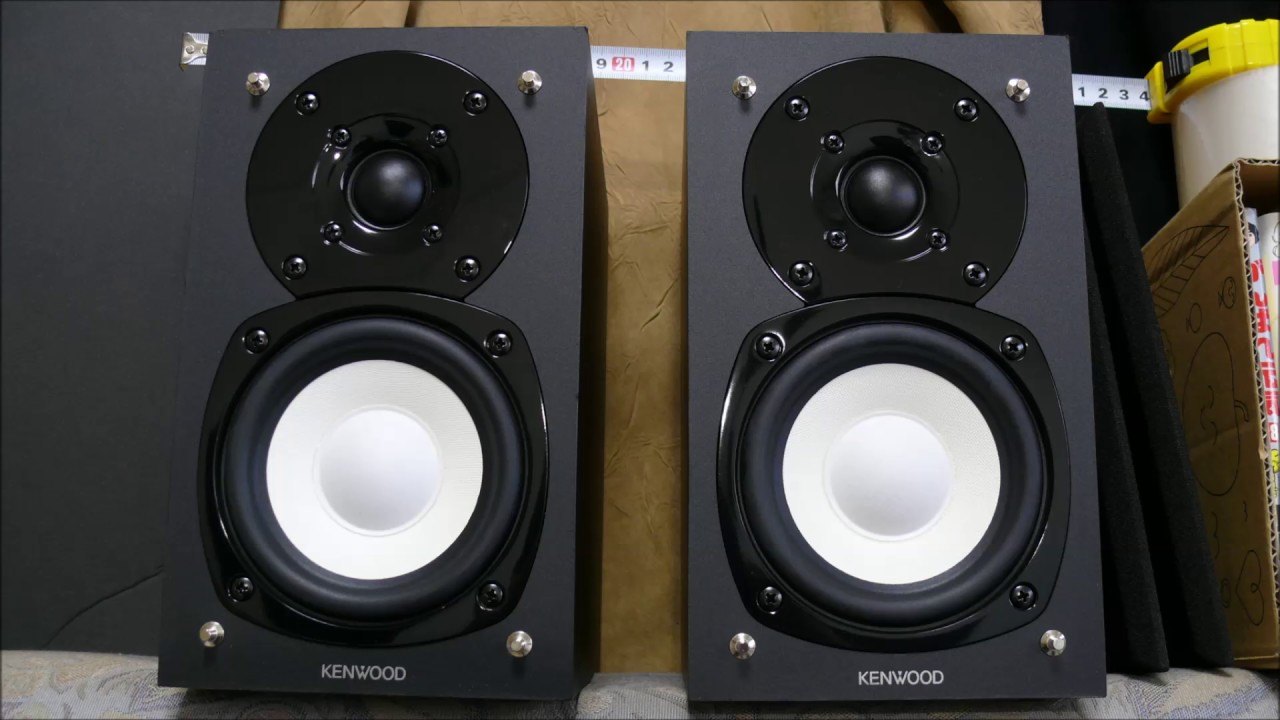 KENWOOD LS-K521 2way speakers ♪ JAZZ SAX 1000円でヤクオク落札した