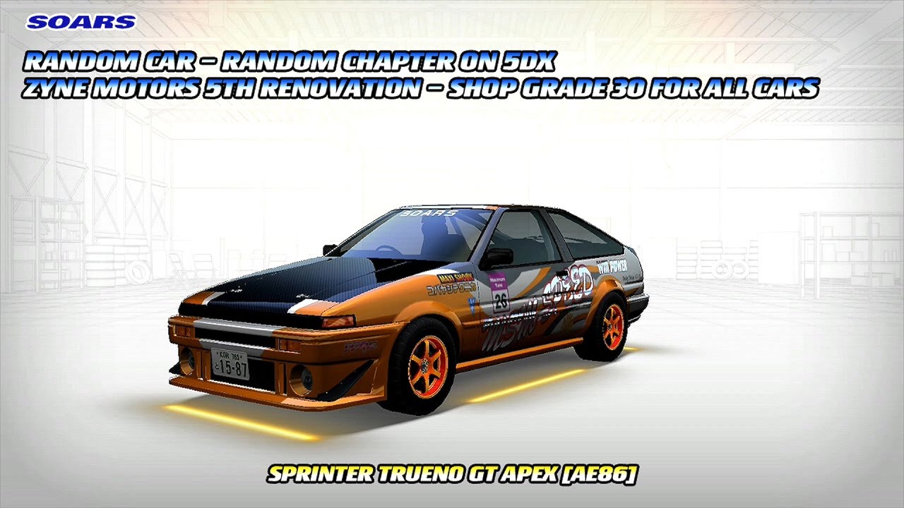WMMT5DX] Toyota SPRINTER TRUENO GT APEX [AE86] / RCRC + ZM5th