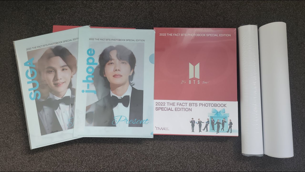 BTS The Fact 2022 Photobook Special Edition Unboxing - YouTube