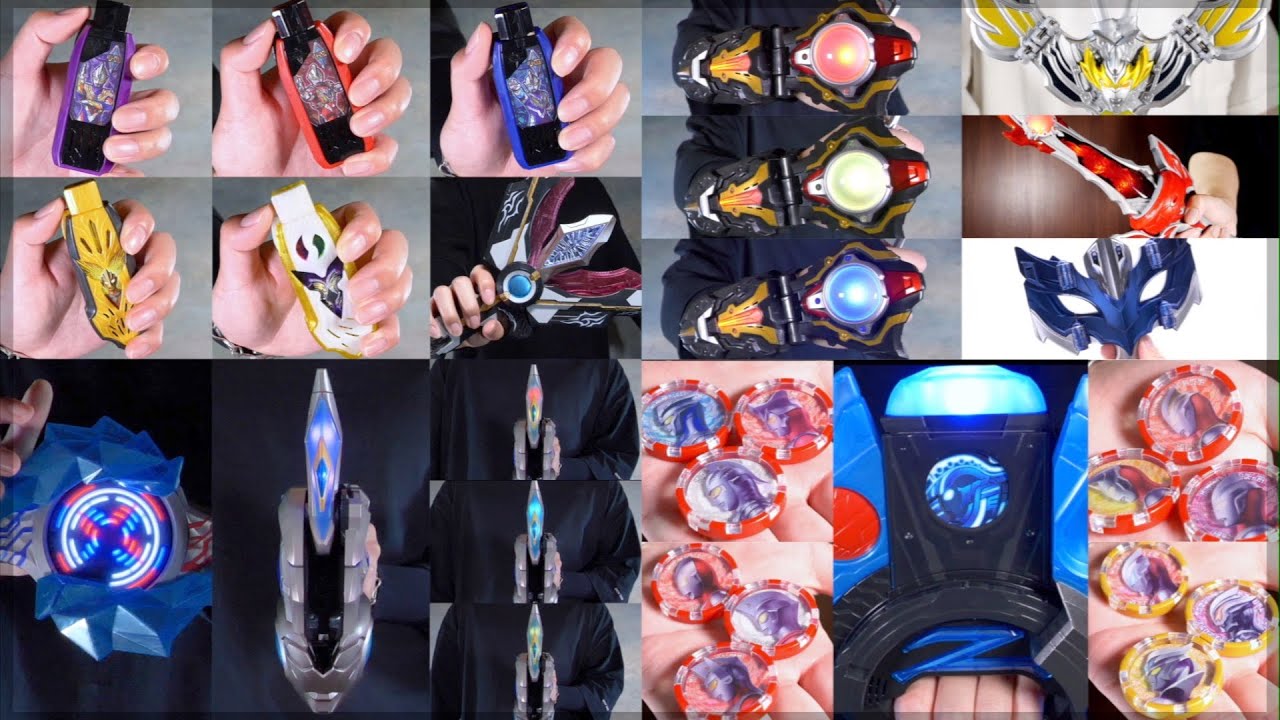 2019 to 2023) Ultraman DX Morphers Collection (TAIGA→BLAZAR