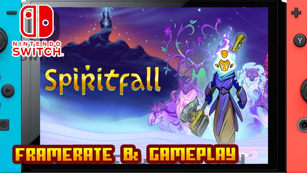 Spiritfall - (Nintendo Switch) - Framerate & Gameplay - YouTube