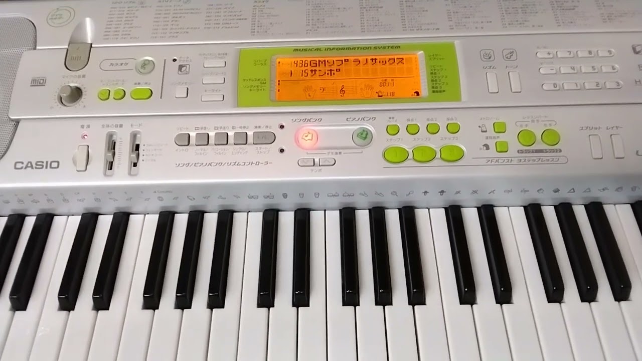 CASIO カシオ 光ナビゲーションキーボード LK-202TV キーボード 電子