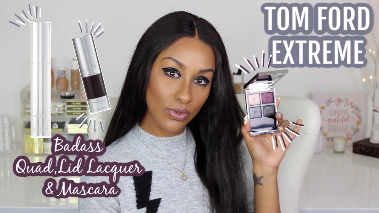 TOM FORD Extreme Badass Eye Color Quad, Lid Lacquer & Mascara