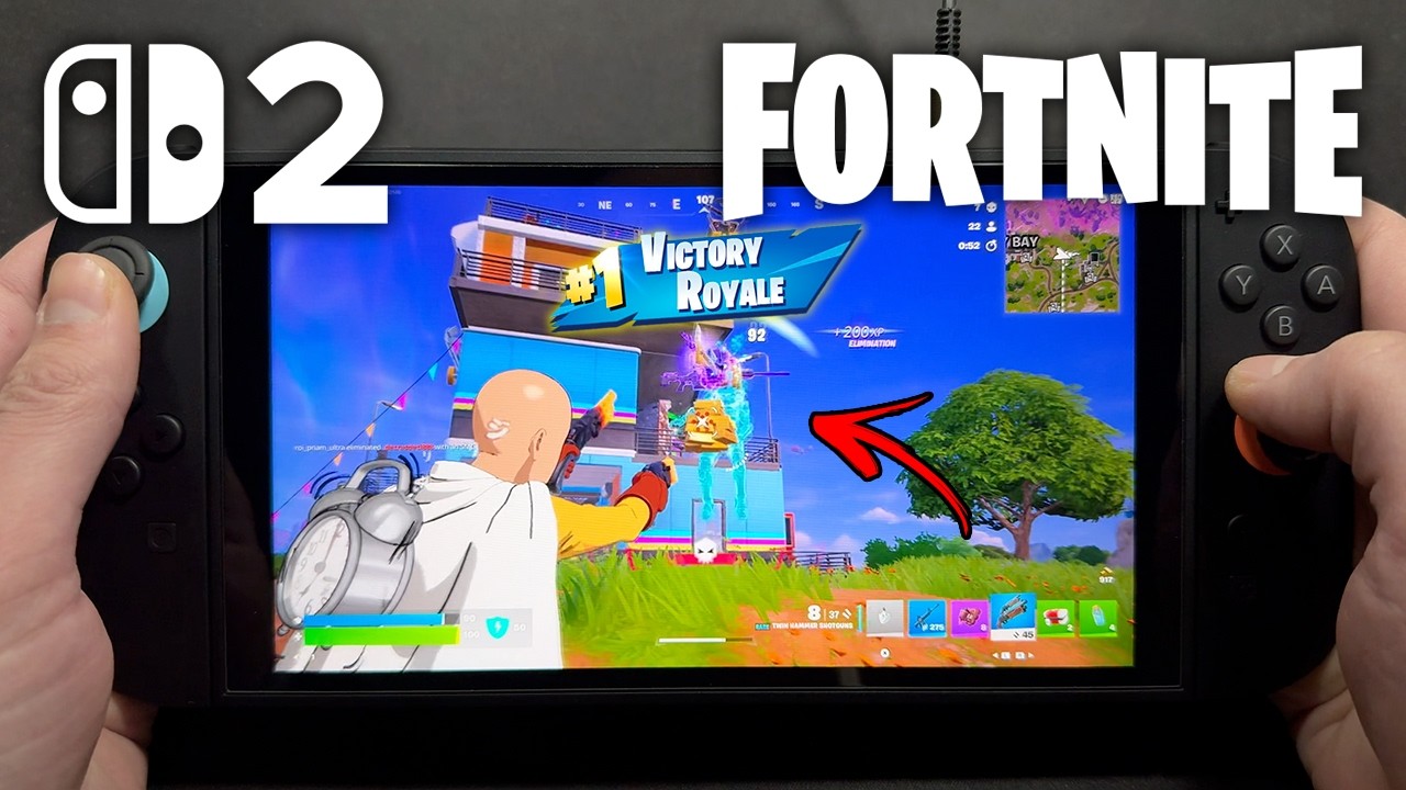 Fortnite on Nintendo Switch 2 (#15) - YouTube