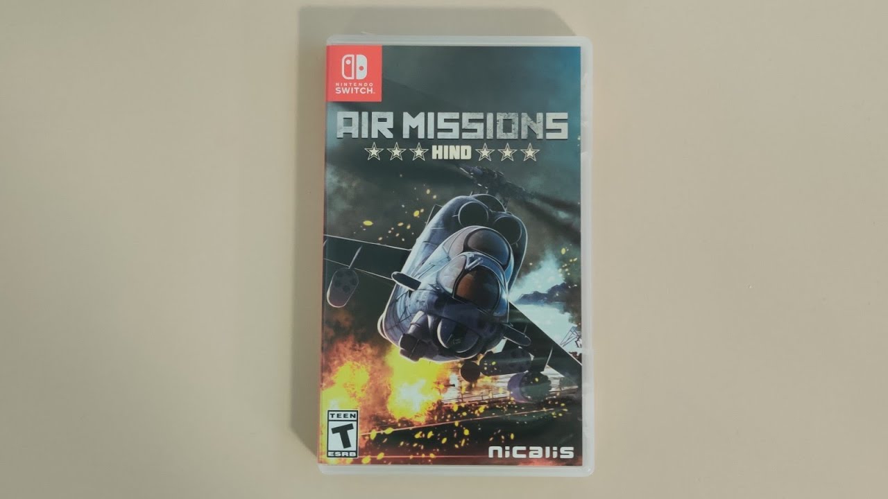 Air Missions Hind Nintendo Switch Unboxing Video - YouTube