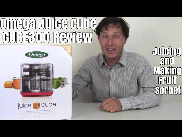 Omega Juice Cube 300 Juicer Nutrition System Review - YouTube